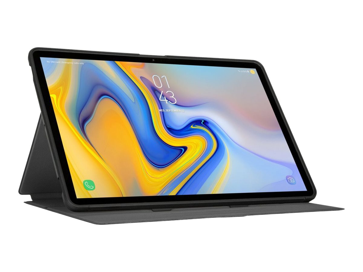 Targus Click-In Case | THZ904GL | Tablet Case | Samsung Galaxy Tab S10+ 12.4” , Tab S9+ 12.4”, Tab S9 FE+ 12.4”, Tab S8+ 12.4”, Tab S7+ 12.4”, Tab S7 FE 12.4” | Black