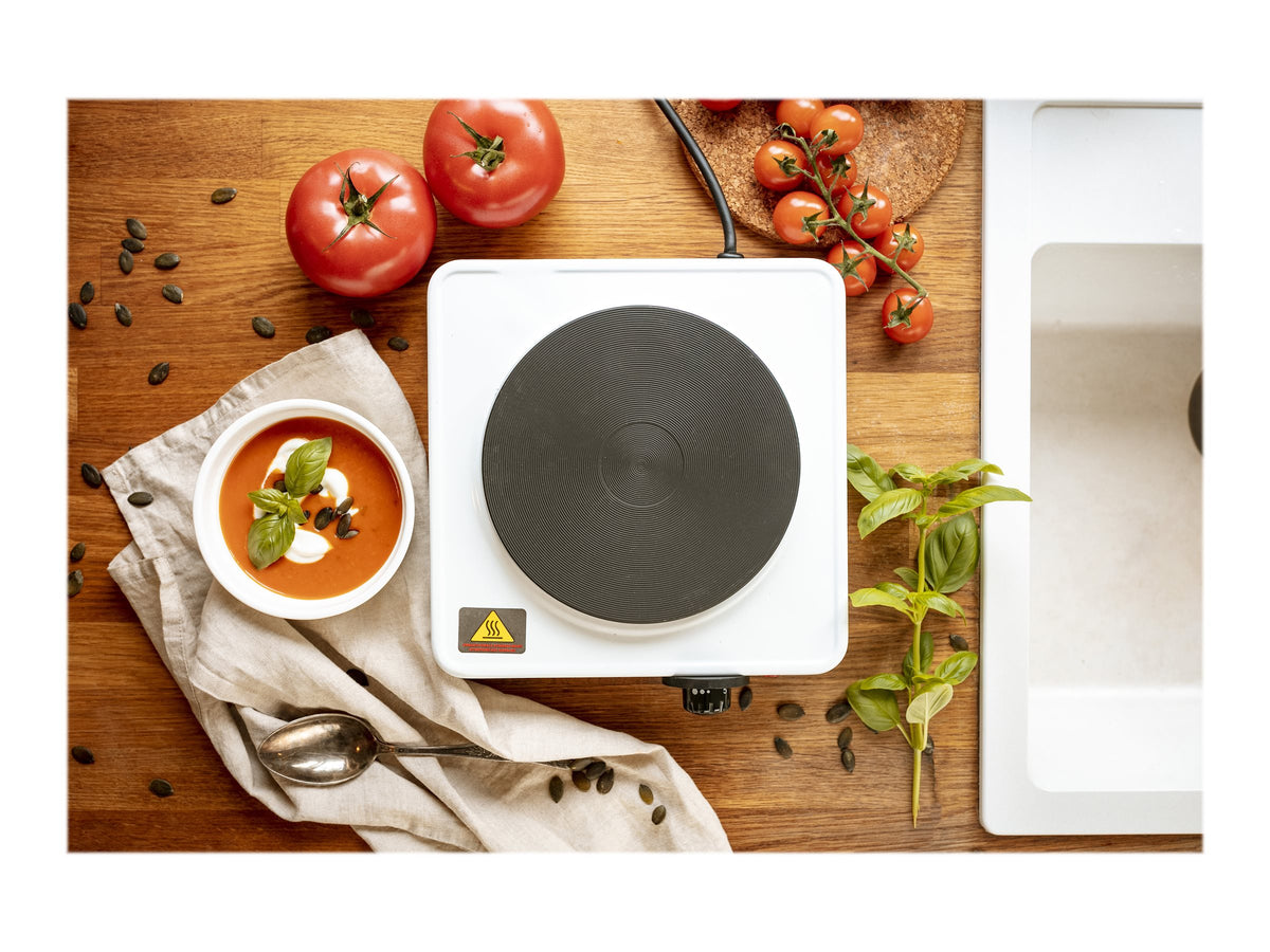 Adler | Free standing table hob | AD 6503 | Number of burners/cooking zones 1 | Electric | White