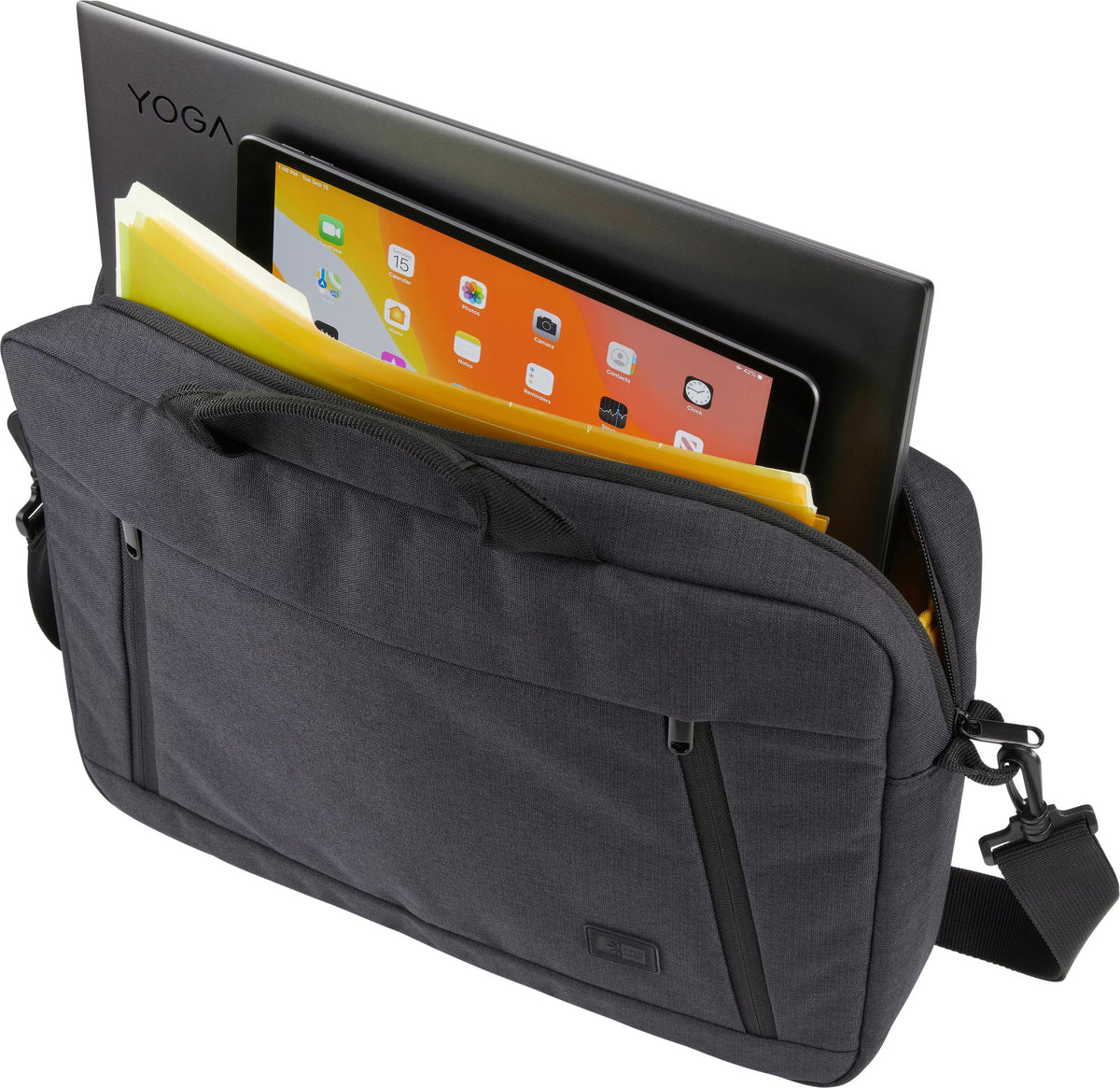Case Logic | Huxton | Fits up to size 16 " | Laptop attaché | Shoulder strap | Black