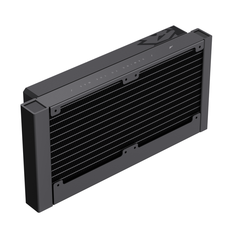 Gamemax CPU Liquid Cooler | GLACIER 240 LCD BK | Black