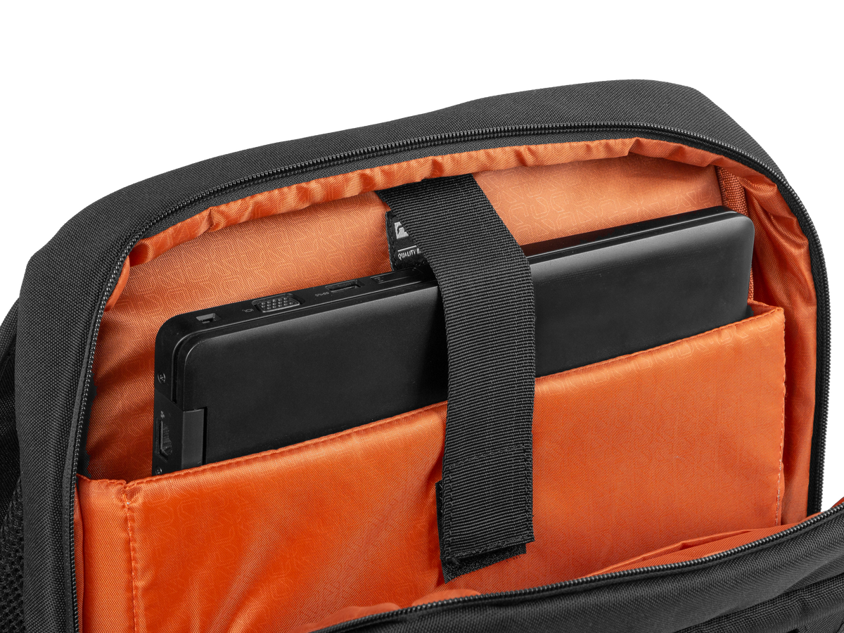 Natec | Backpack | Niala | Fits up to size 15.6 " | Backpack | Black/Orange