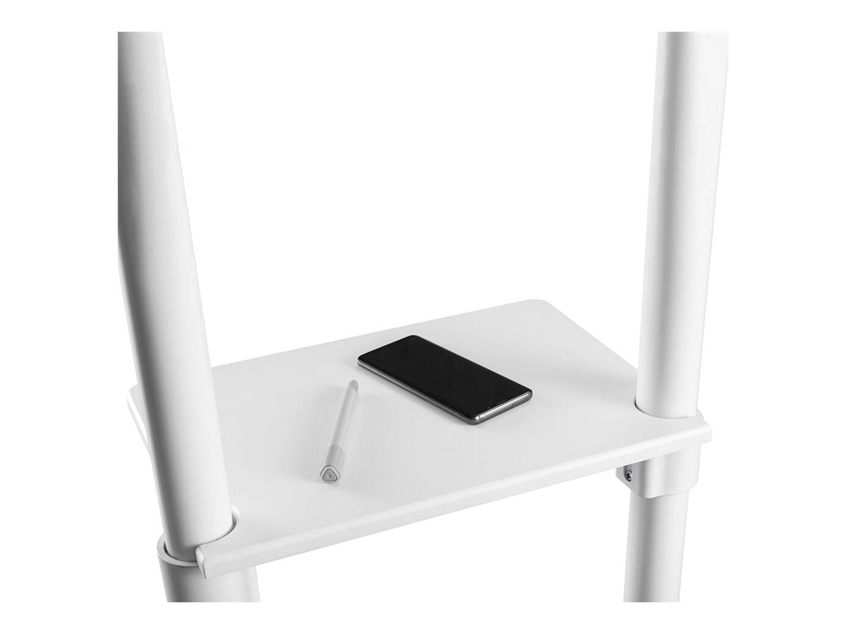 Neomounts Floor stand | NS-M1250WHITE TV trolley | Rotate, Tilt | 37-70 " | Maximum weight (capacity) 70 kg | White