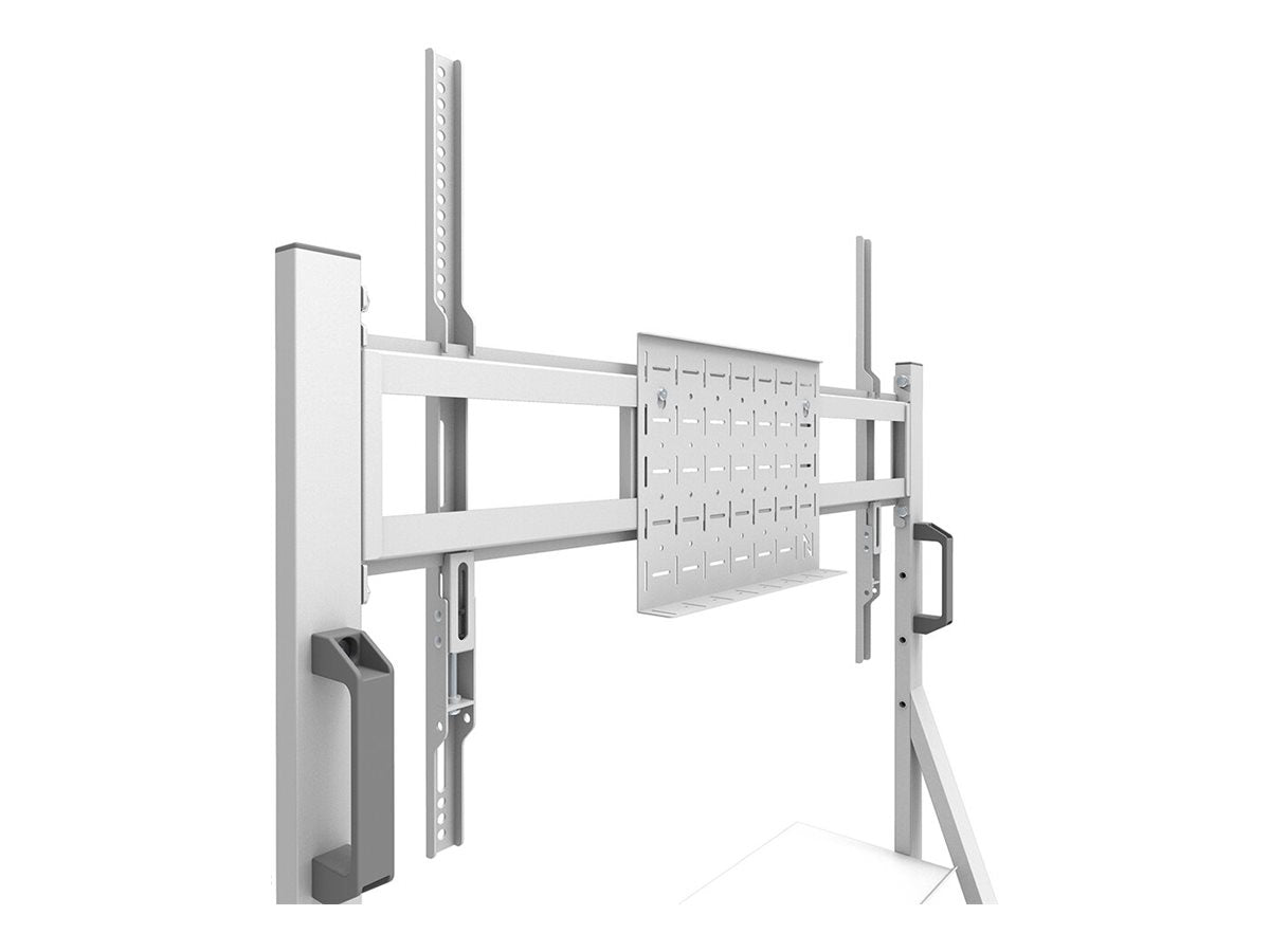 Neomounts Floor stand | FL50-525WH1 TV trolley | Adjustable Height | 55-86 " | Maximum weight (capacity) 76 kg | White