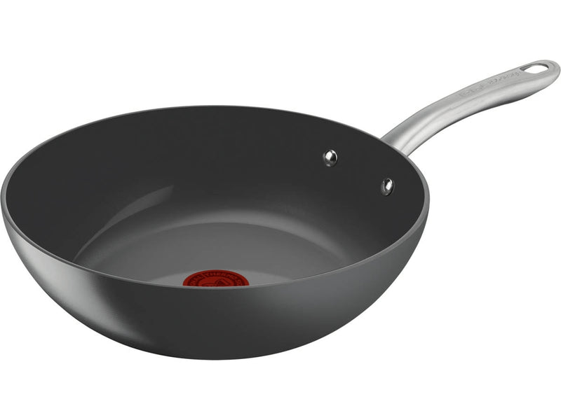 TEFAL Pan | C4261943 | Wok | Diameter 28 cm | Suitable for induction hob | Fixed handle
