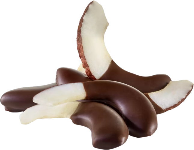 Tropicks Džiovinti kokosai su juoduoju šokoladu 100 g