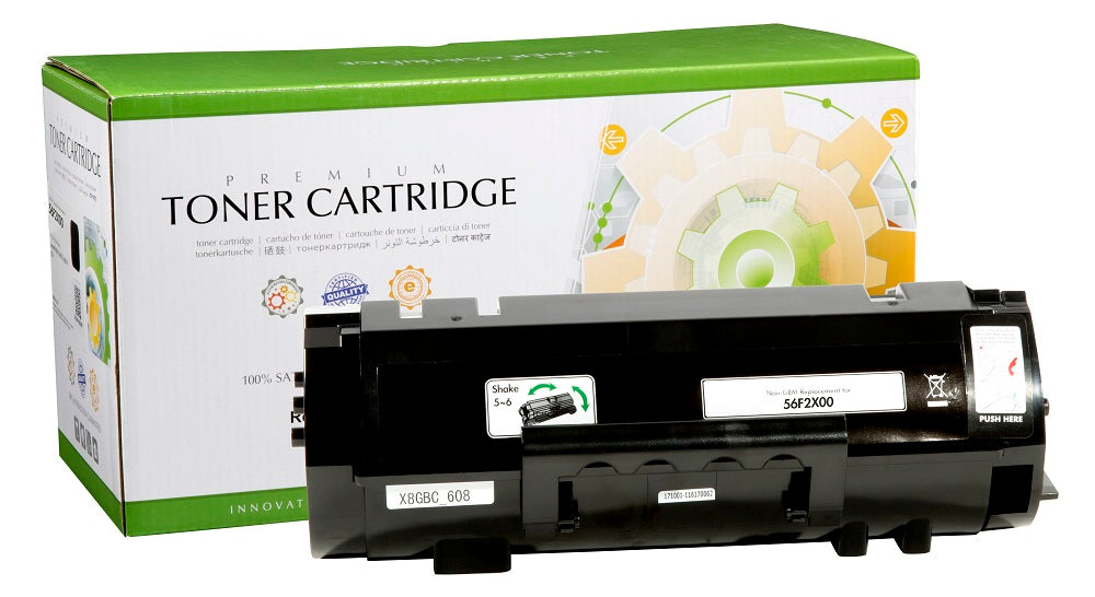 Static Control Lazerinė kasetė juoda, suderinama su Lexmark 562X (56F2X00)