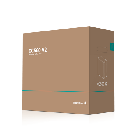Deepcool | Case | CC560 V2 | Mid-Tower | ATX PS2 | Black