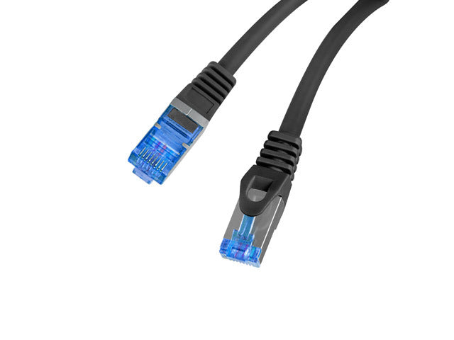 Lanberg | Patchcord Cat.6A S/FTP LSZH CCA | PCF6A-10CC-2000-BK | 20 m