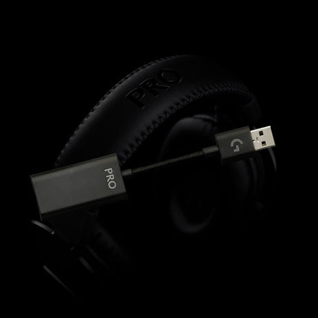 Logitech G PRO X Laidinės žaidimų ausinės, Juoda