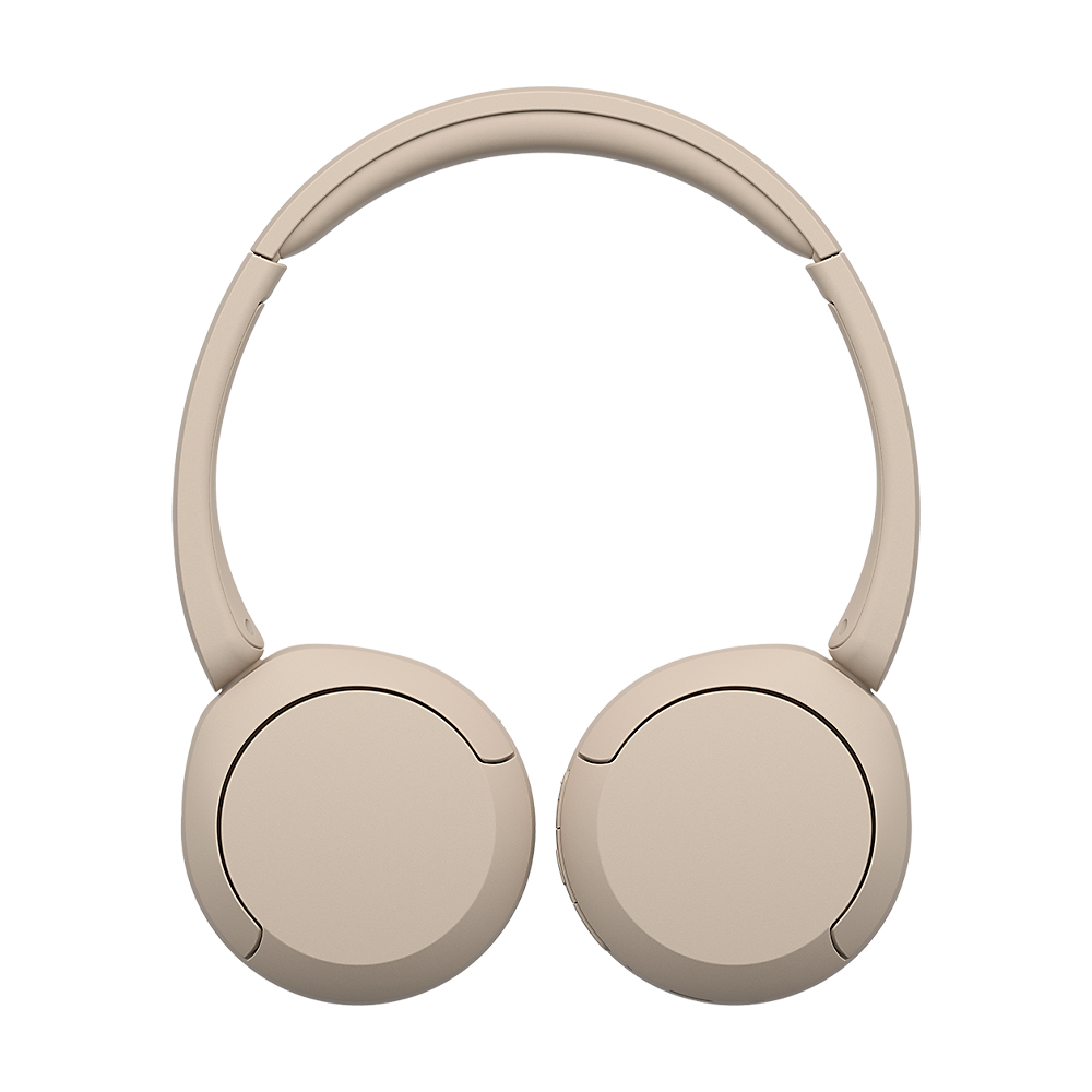 Sony | Wireless Headphones | WH-CH520 | Wireless | On-Ear | Microphone | Beige | Noise canceling | Wireless