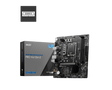MSI | PRO H610M-E | Processor family Intel | Processor socket  LGA1700 | Supported hard disk drive interfaces SATA, M.2 | Number of SATA connectors 4