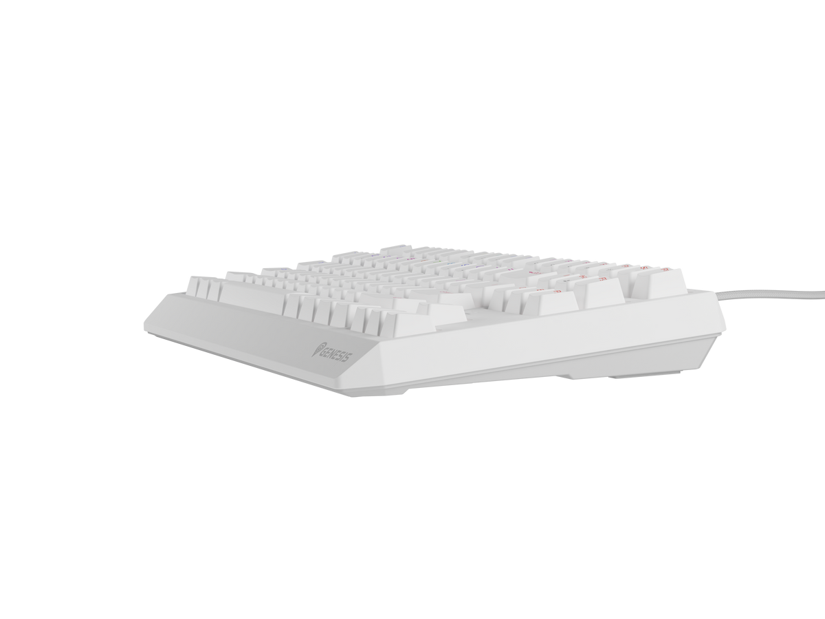 Genesis | THOR 230 | Mechanical Gaming Keyboard | Wired | US | Outemu Brown | White