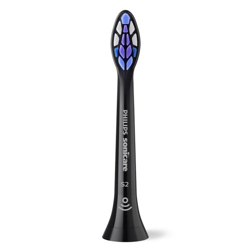 Philips Sonicare S2 Sensitive HX6052/88 Sonic Dantų šepetėlio galvutės, Juoda