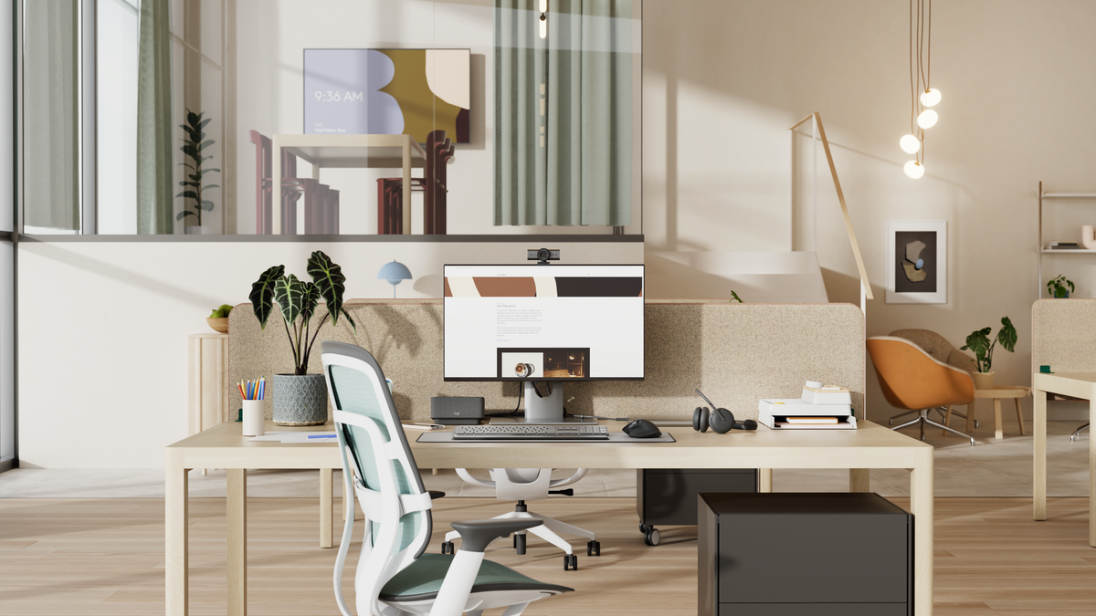 Logitech MX Brio 705 for Business Internetinė kamera, 8.5 MP, 4K Ultra HD 4096x2160, USB-C, Graphite