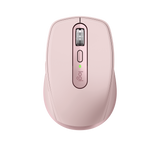 Belaidė pelė Logitech MX Anywhere 3S - RF Wireless + Bluetooth, Laser, 8000 DPI, Rose
