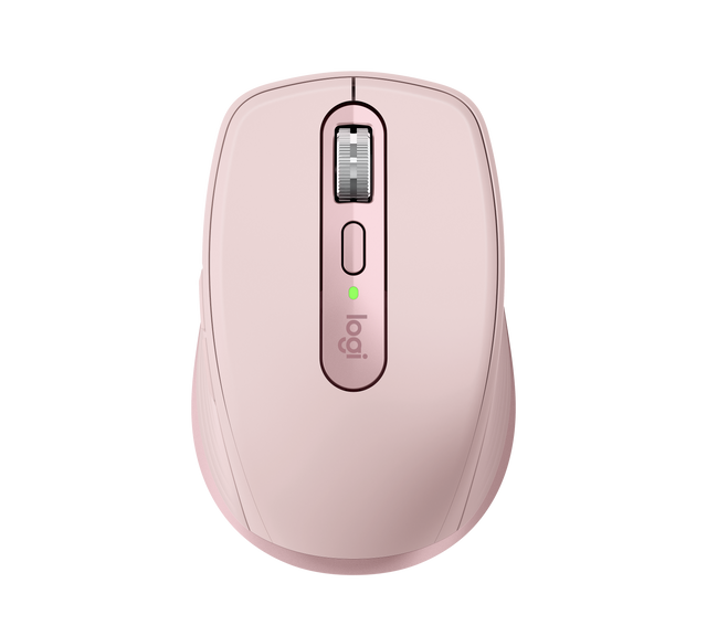 Belaidė pelė Logitech MX Anywhere 3S - RF Wireless + Bluetooth, Laser, 8000 DPI, Rose