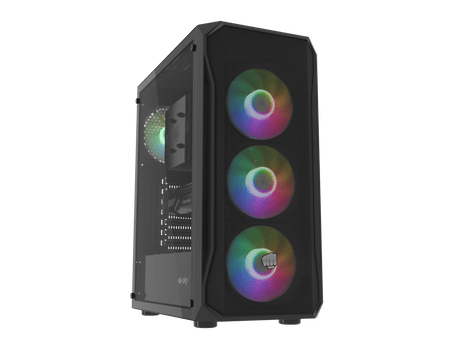 Fury PC Case | SHOBO SH4F RGB | Midi-Tower | Black