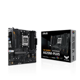 Asus | TUF GAMING A620M-PLUS | Processor family AMD | Processor socket AM5 | DDR5 DIMM | Memory slots 4 | Supported hard disk drive interfaces 	SATA, M.2 | Number of SATA connectors 4 | Chipset  AMD A620 | Micro-ATX
