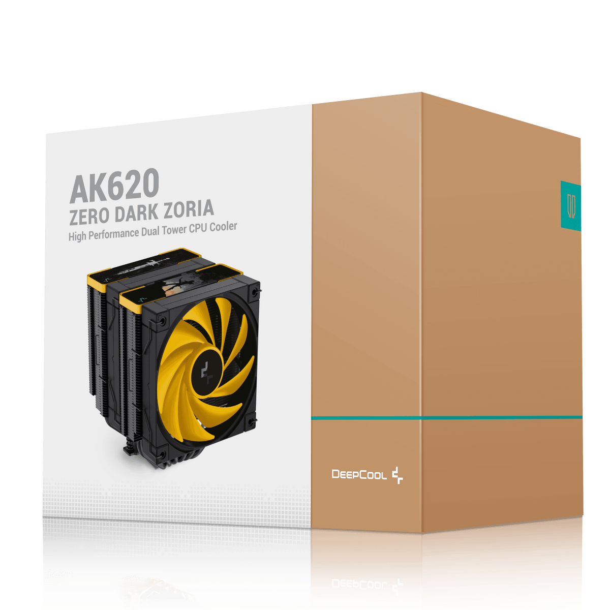 Deepcool | CPU Air Cooler | AK620 ZERO DARK ZORIA | Intel, AMD