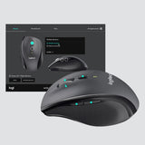 Logitech Marathon M705 Belaidė pelė, RF Wireless, 1000 DPI, Charcoal