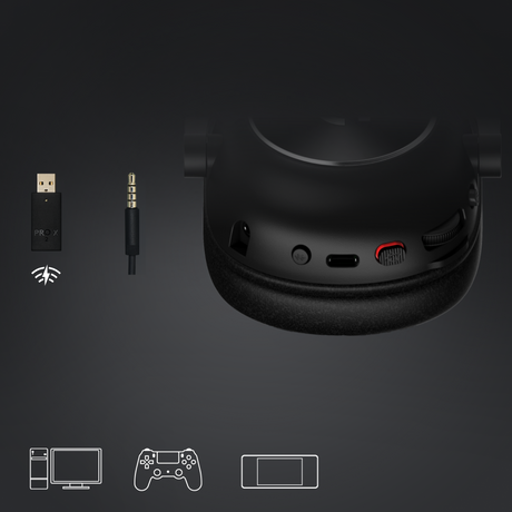 LOGI PRO X 2 LIGHTSPEED Wl Headset WHITE