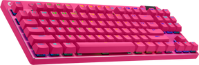 Logitech G PRO X TKL LIGHTSPEED Belaidė žaidimų klaviatūra, Tenkeyless, Tactile, US INT, Pink