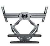 Gembird | Wall mount | WM-80STR-01 | Tilt, swivel, rotate | 40-80 " | Maximum weight (capacity) 50 kg | Black