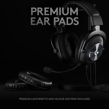 Logitech G PRO X Laidinės žaidimų ausinės, Juoda