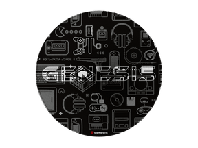 Genesis Protective Floor Mat Tellur 300 Round Gear Floor Mat | Polyester | Multicolor