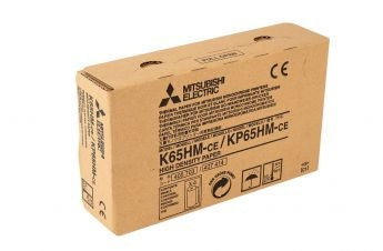 Mitsubishi Electric K65HM-CE / KP65HM-CE 110 mm x 20m Thermorolle High Density Thermal Printer Paper