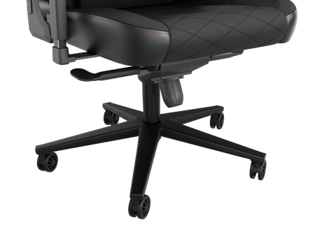 Genesis Gaming Chair Nitro 890 G2 Backrest upholstery material: Eco leather, Seat upholstery material: Eco leather, Base material: Metal, Castors material: Nylon with CareGlide coating | Black/Red