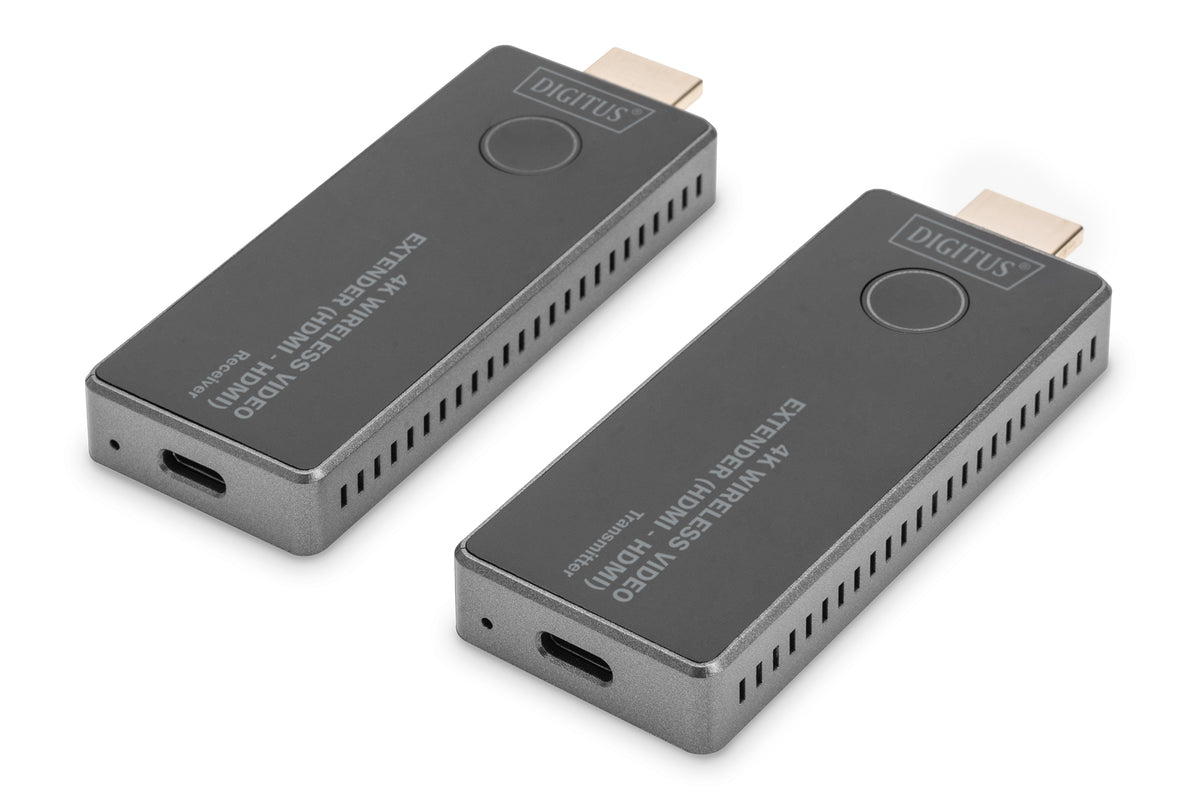Digitus | 4K Wireless Video Extender, 30 m (HDMI - HDMI) | DS-55323 | Black/Silver