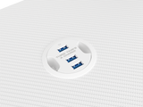 Genesis | Gaming Desk | Holm 320 RGB | White