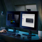 Logitech MX Keys S Belaidė klaviatūra, RF Wireless+Bluetooth, Illuminated, US Int, Graphite