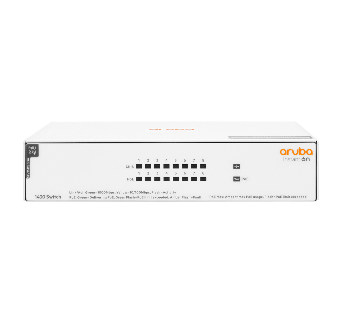 Aruba IOn 1430 8G 64W Sw Aruba IOn 1430 8G 64W Sw EU en