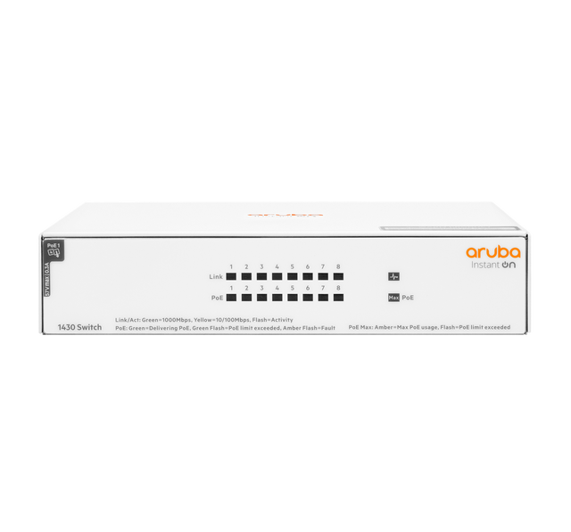 Aruba IOn 1430 8G 64W Sw Aruba IOn 1430 8G 64W Sw EU en