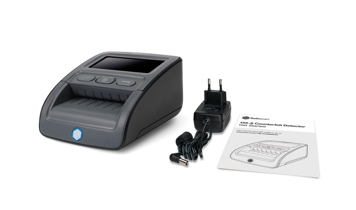 SAFESCAN | Money Checking Machine, 155-S G2 | 250-08195 | Black | Suitable for Banknotes | Number of detection points 7 | Value counting