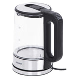 Mesko | Kettle | MS 1301b | Electric | 1850 W | 1.7 L | Glass | 360° rotational base | Black
