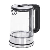 Mesko | Kettle | MS 1301b | Electric | 1850 W | 1.7 L | Glass | 360° rotational base | Black