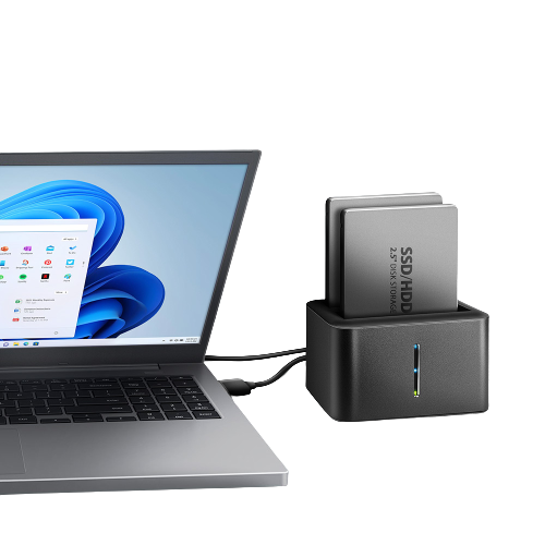 AXAGON | SuperSpeed USB DUAL 2.5" SSD/HDD MINI dock | ADSA-D25