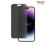 PanzerGlass | Screen protector | Apple | iPhone 14 Pro Max | Glass | Black | Classic Fit | Privacy