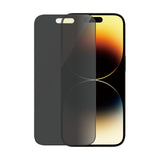 PanzerGlass | Screen protector | Apple | iPhone 14 Pro | Glass | Black | Ultra-Wide Fit; Easy installation; Privacy Filter; Fingerprint resistant | Privacy