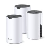 TP-LINK | AC1900 Whole Home Mesh Wi-Fi System | Deco S7 (3-pack) | 802.11ac | 10/100/1000 Mbit/s | Ethernet LAN (RJ-45) ports 1 | Mesh Support Yes | MU-MiMO Yes | No mobile broadband | Antenna type Internal