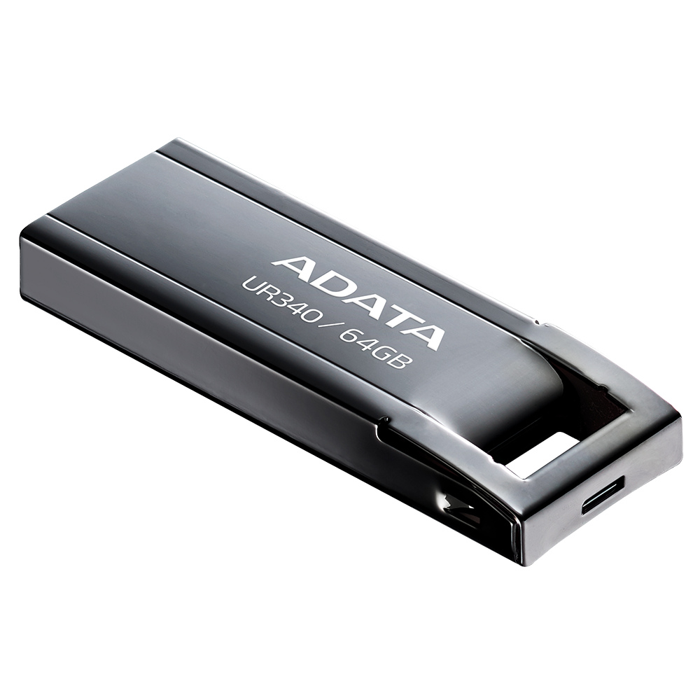 ADATA | USB Flash Drive | UR340 | 64 GB | USB Type-A | Black