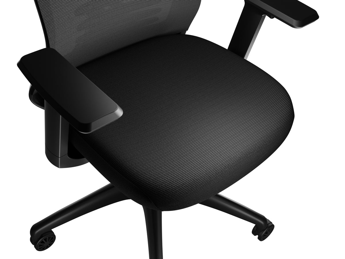 Genesis Ergonomic Chair Astat 200 Base material Nylon; Castors material: Nylon with CareGlide coating | Black
