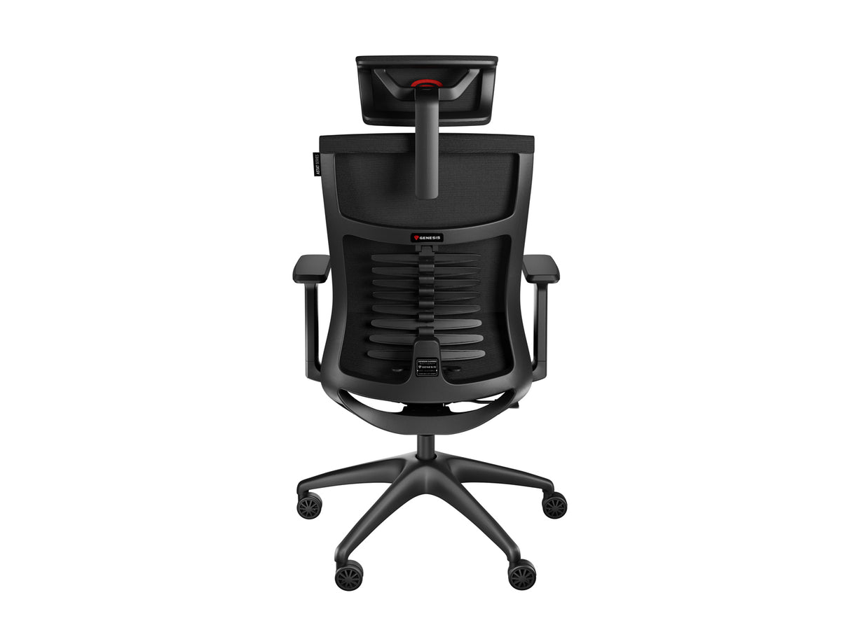 Genesis Ergonomic Chair Astat 200 Base material Nylon; Castors material: Nylon with CareGlide coating | Black