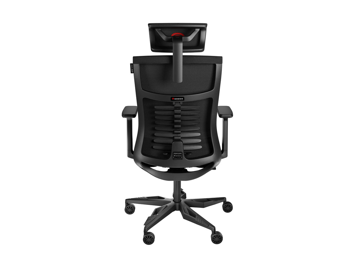 Genesis Ergonomic Chair Astat 700 Base material Aluminum; Castors material: Nylon with CareGlide coating | Black