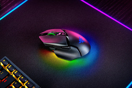 Razer Basilisk V3 Pro Belaidė žaidimų pelė RF Wireless+Bluetooth+USB-C, 30000 DPI, Juoda