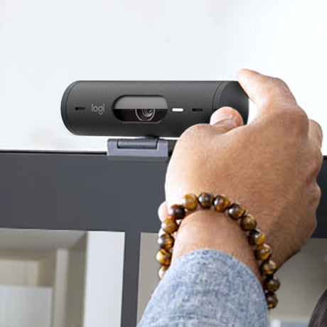 Internetinė kamera Logitech Brio 500 4 MP 1920 x 1080 pixels USB-C Grafito spalvos