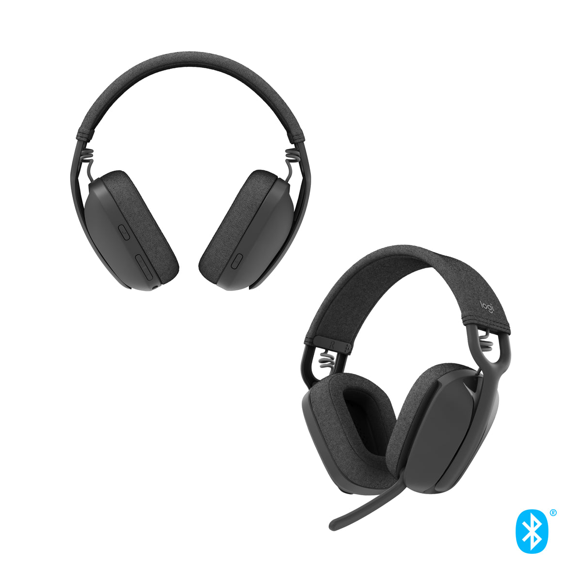 Logitech Zone Vibe 100 Belaidės ausinės, Bluetooth, Graphite